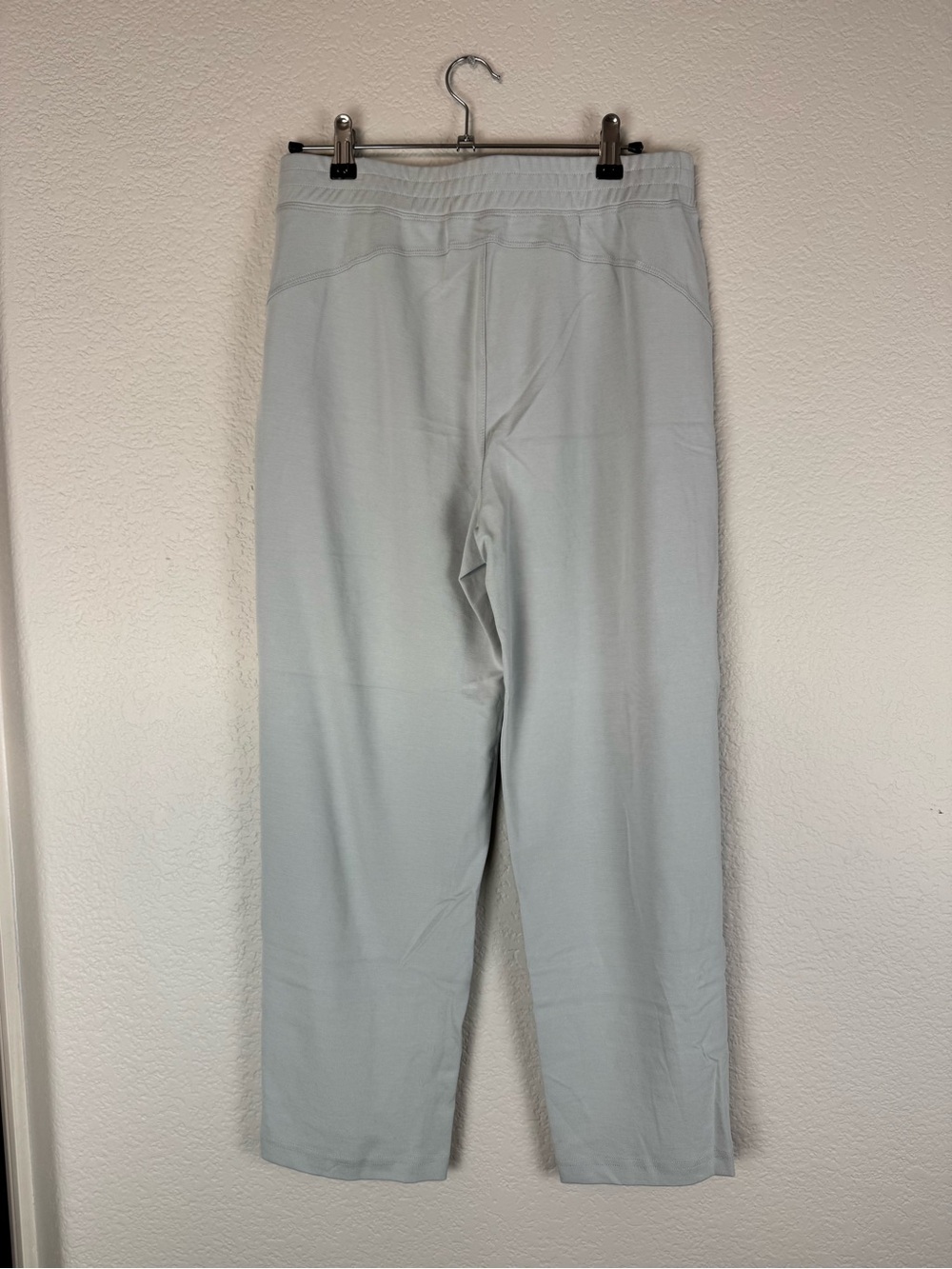 OGL Sandwashed Smoke Blue Mid Rise Tapered Pants with Pockets - Picture 11 of 13